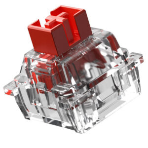 Glorious Fox HE Standard Switches, Hall Effect, linear, MX-Stem, 45g - sutepti lubrikantu, 36 vnt