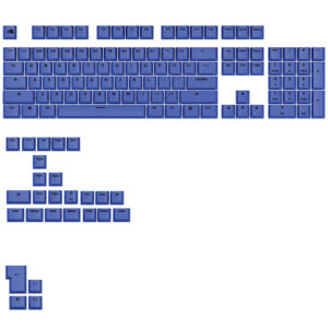 Glorious GPBT Basics Keycaps, ANSI išdėstymas US, PBT, Dye-Sub - Mana Blue