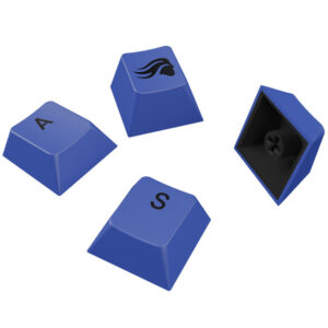 Glorious GPBT Basics Keycaps, ANSI išdėstymas US, PBT, Dye-Sub - Mana Blue - Image 2