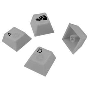 Glorious Polychroma V2 Keycaps, ANSI išdėstymas (US), Polycarbonat, UV-Print - skaidrūs