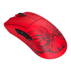 Razer Viper V3 Pro Faker Edition belaidė žaidimų pelė - raudonos spalvos