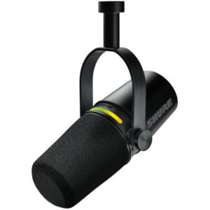 Shure MV7+-K Podcast Mikrofonas XLR/USB - juodos spalvos