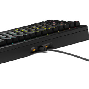 Glorious GMMK 3 65 % Custom žaidimų klaviatūra - Pre-Built, ANSI US išdėstymas, Fox Switches, juodos spalvos