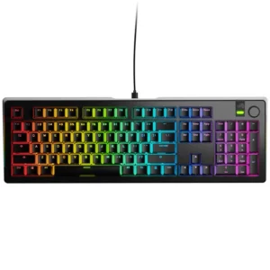 Glorious GMMK 3 Pro 100 % Custom žaidimų klaviatūra - Pre-Built, ANSI US išdėstymas, Fox Switches, juodos spalvos