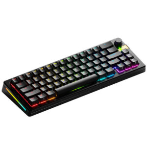 Glorious GMMK 3 Pro HE belaidė 65 % Custom žaidimų klaviatūra - Pre-Built, ANSI US išdėstymas, Fox HE Switches, juodos spalvos