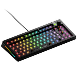 Glorious GMMK 3 Pro 75 % Custom žaidimų klaviatūra - Barebone, ISO išdėstymas, juodos spalvos - Image 2