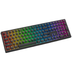 Ducky Zero 6108 Classic Black belaidė žaidimų klaviatūra - MX2A Speed-Silver US išdėstymas