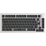 AKKO 5075B Via Barebone žaidimų klaviatūra, 75% - ANSI išdėstymas, Moon White