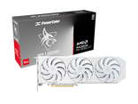 PowerColor Hellhound Spectral White Radeon RX 9060 XT OC Vaizdo plokštė, 16384 MB GDDR6