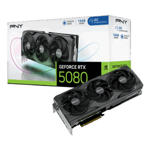 PNY GeForce RTX 5080 OC Edition, 16384 MB GDDR7 - Image 1