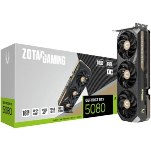 ZOTAC GAMING GeForce RTX 5080 Solid Core OC, 16384 MB GDDR7 - Image 1
