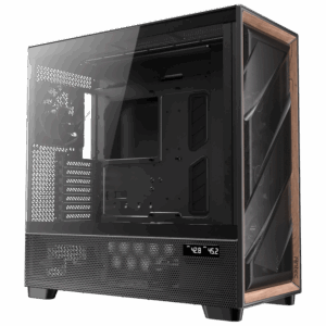Antec Flux Pro Kompiuterio korpusas, full tower, E-ATX, tempered glass – juodos spalvos - Image 2