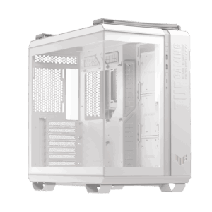 ASUS TUF Gaming GT502 Horizon PC-kompiuterio korpusas, Midi-Tower, ATX, Tempered Glass - baltos spalvos