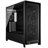 Corsair Frame 5000D PC-kompiuterio korpusas, Midi-Tower, E-ATX, Tempered Glass - juodos spalvos