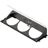HAVHAVN HS 420 Angled Bottom Fan Bracket - juodos spalvos