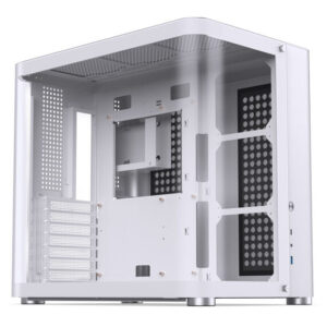 Jonsbo TK-2 2.0 Midi-Tower, Tempered Glass - baltos spalvos