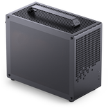 Jonsplus Z20 Mesh PC-kompiuterio korpusas, Mini Tower, Micro-ATX, mit Tragegriff - juodos spalvos