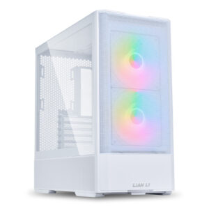 Lian Li LANCOOL 207 PC kompiuterio korpusas, Midi-Tower, ATX, Tempered Glass - baltos spalvos