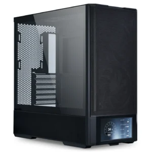 Lian Li LANCOOL 207 Digital PC-kompiuterio korpusas, Midi-Tower, ATX, Tempered Glass - juodos spalvos