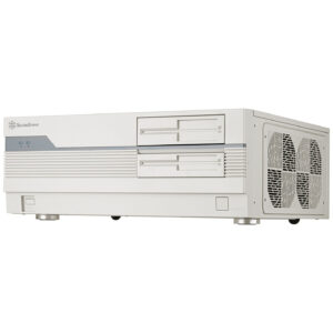 SilverStone FLP01 PC-kompiuterio korpusas, HTPC, SSI-CEB/ATX - baltos spalvos
