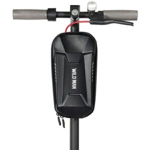 WILDMAN ES8X Plus scooter case/holder frame bag juodos spalvos