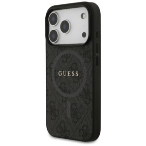 Guess 4G Ring Classic Logo MagSafe dėklas skirtas Apple iPhone 17 Pro juodos spalvos - Image 2
