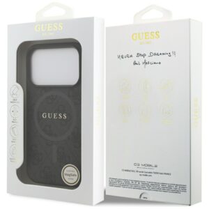 Guess 4G Ring Classic Logo MagSafe dėklas skirtas Apple iPhone 17 Pro juodos spalvos - Image 8