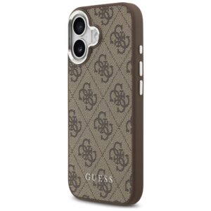 Dėklas Guess 4G Classic Logo MagSafe skirtas Apple iPhone 17 rudos spalvos - Image 2