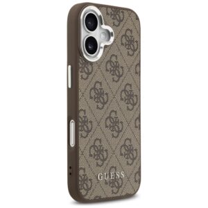 Dėklas Guess 4G Classic Logo MagSafe skirtas Apple iPhone 17 rudos spalvos - Image 4