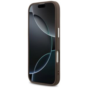 Dėklas Guess 4G Classic Logo MagSafe skirtas Apple iPhone 17 rudos spalvos - Image 5