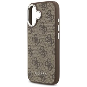 Dėklas Guess 4G Classic Logo MagSafe skirtas Apple iPhone 17 rudos spalvos - Image 6