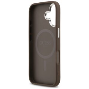 Dėklas Guess 4G Classic Logo MagSafe skirtas Apple iPhone 17 rudos spalvos - Image 7