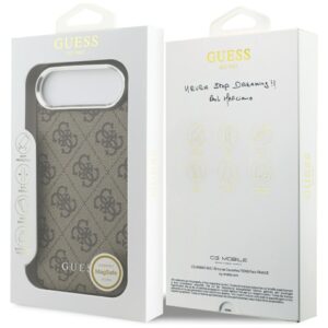 Dėklas Guess 4G Classic Logo MagSafe skirtas Apple iPhone Air rudos spalvos - Image 8