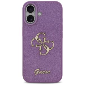 Dėklas Guess Fixed Glitter Big 4G skirtas Apple iPhone 17 lilac - Image 3