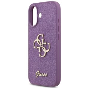 Dėklas Guess Fixed Glitter Big 4G skirtas Apple iPhone 17 lilac - Image 6