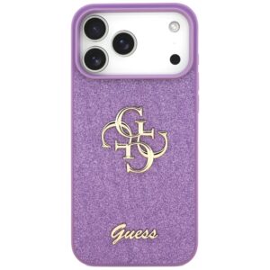 Dėklas Guess Fixed Glitter Big 4G skirtas Apple iPhone 17 Pro Max lilac - Image 3