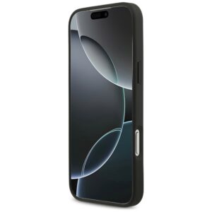 Dėklas Guess 4G Strap Triangle Logo        MagSafe skirtas Apple iPhone 17 Pro Max juodos spalvos - Image 5
