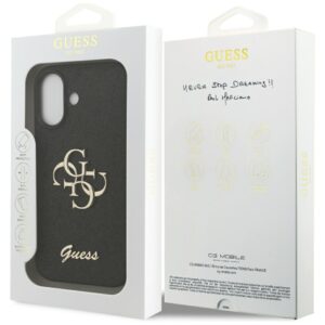 Guess 4G Strap 4G Classic Logo dėklas skirtas Apple iPhone 17 juodos spalvos - Image 8