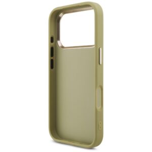 Guess Fixed Glitter Big 4G Metal Frame dėklas skirtas Apple iPhone 17 Pro aukso spalvos - Image 7