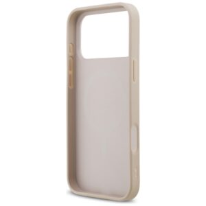 Guess Saffiano Classic Logo MagSafe dėklas skirtas Apple iPhone 17 Pro Max rožinės spalvos - Image 7