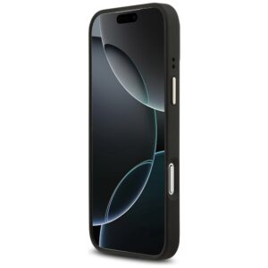 Dėklas Guess Peony Hot Stamp MagSafe skirtas Apple iPhone 17 Pro Max juodos spalvos - Image 5