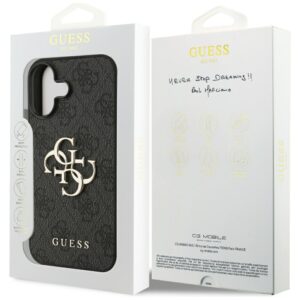 Dėklas Guess 4G Big Logo skirtas Apple iPhone 17 juodos spalvos - Image 8