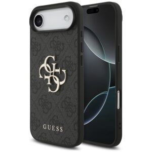Dėklas Guess 4G Big Logo skirtas Apple iPhone 17 Air juodos spalvos
