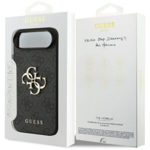 Dėklas Guess 4G Big Logo skirtas Apple iPhone 17 Air juodos spalvos - Image 8