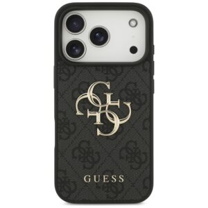 Dėklas Guess 4G Big Logo skirtas Apple iPhone 17 Pro juodos spalvos - Image 3