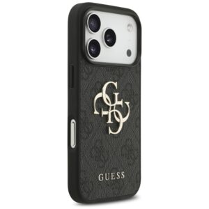 Dėklas Guess 4G Big Logo skirtas Apple iPhone 17 Pro juodos spalvos - Image 4