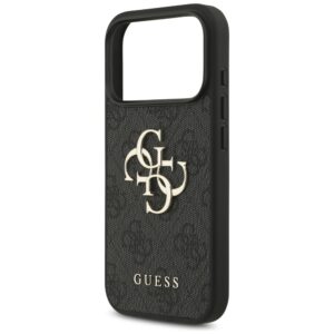 Dėklas Guess 4G Big Logo skirtas Apple iPhone 17 Pro juodos spalvos - Image 6