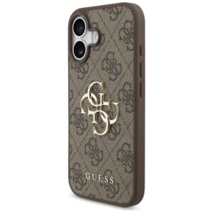 Dėklas Guess 4G Big Logo skirtas Apple iPhone 17 rudos spalvos - Image 2