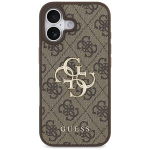 Dėklas Guess 4G Big Logo skirtas Apple iPhone 17 rudos spalvos - Image 3