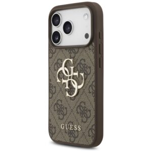 Dėklas Guess 4G Big Logo skirtas Apple iPhone 17 Pro rudos spalvos - Image 2
